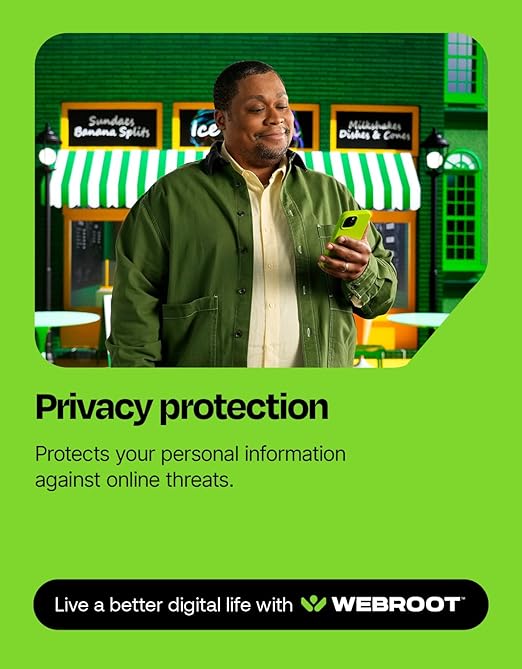 Webroot Premium 2025 with Allstate Identity Protection | 5 Device, 1 Year | Antivirus and Internet Security Software, Advanced Dark Web Monitoring, Password Manager | Packaged Version| 1 Year Download - Image 3